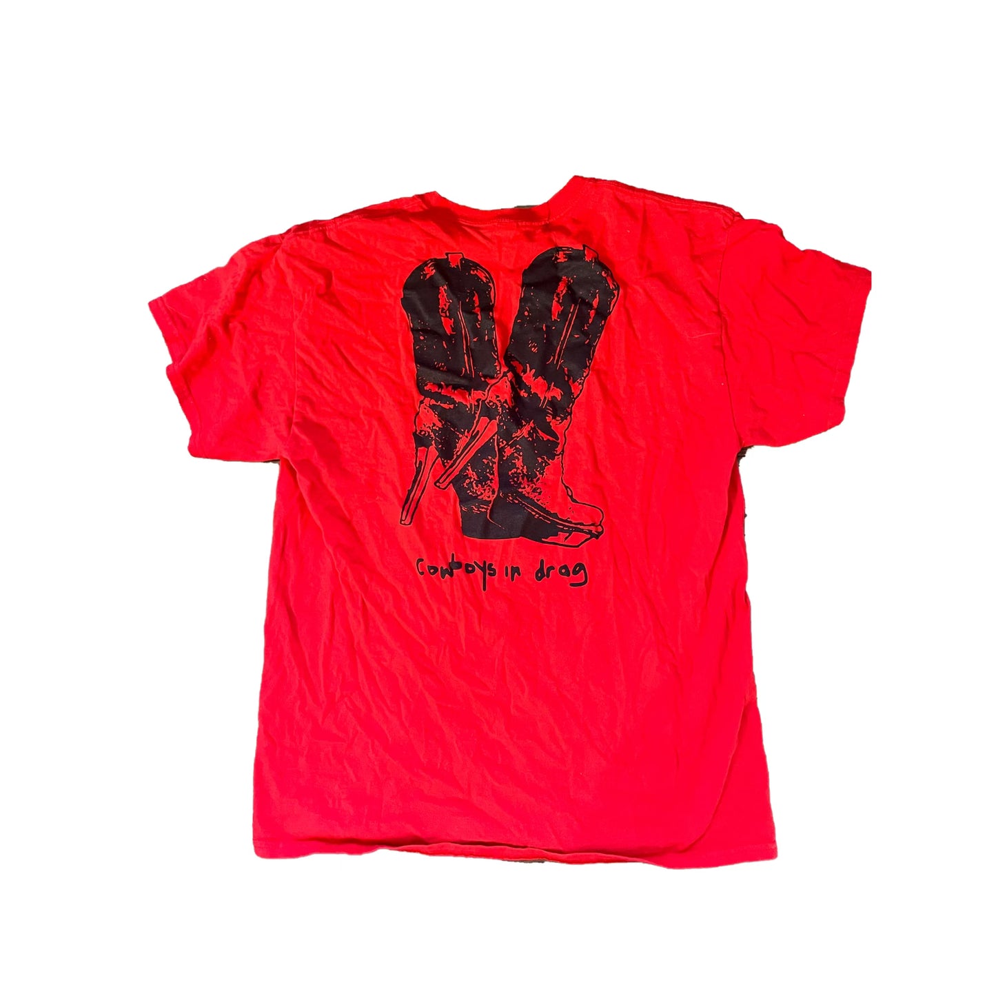 "cowboys in drag" tee
